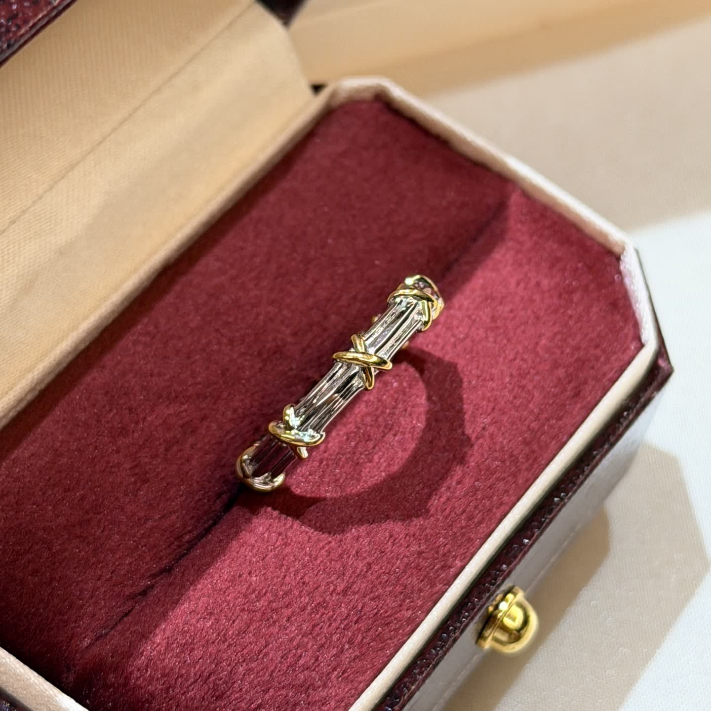 Tiffany & Co. Elsa Peretti® Sterling Silver Bamboo Ring